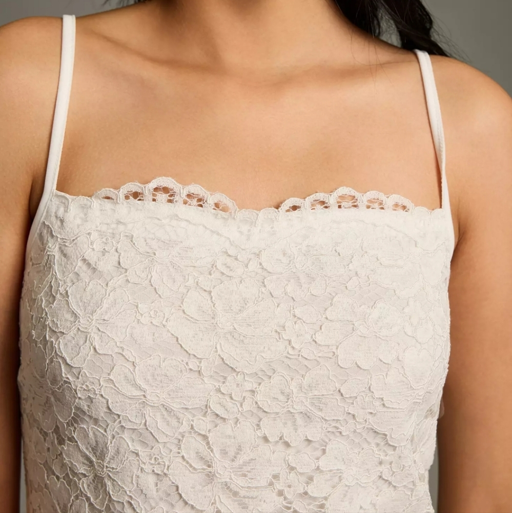 Cropped Lace Cami XXS - Picture 13 of 14